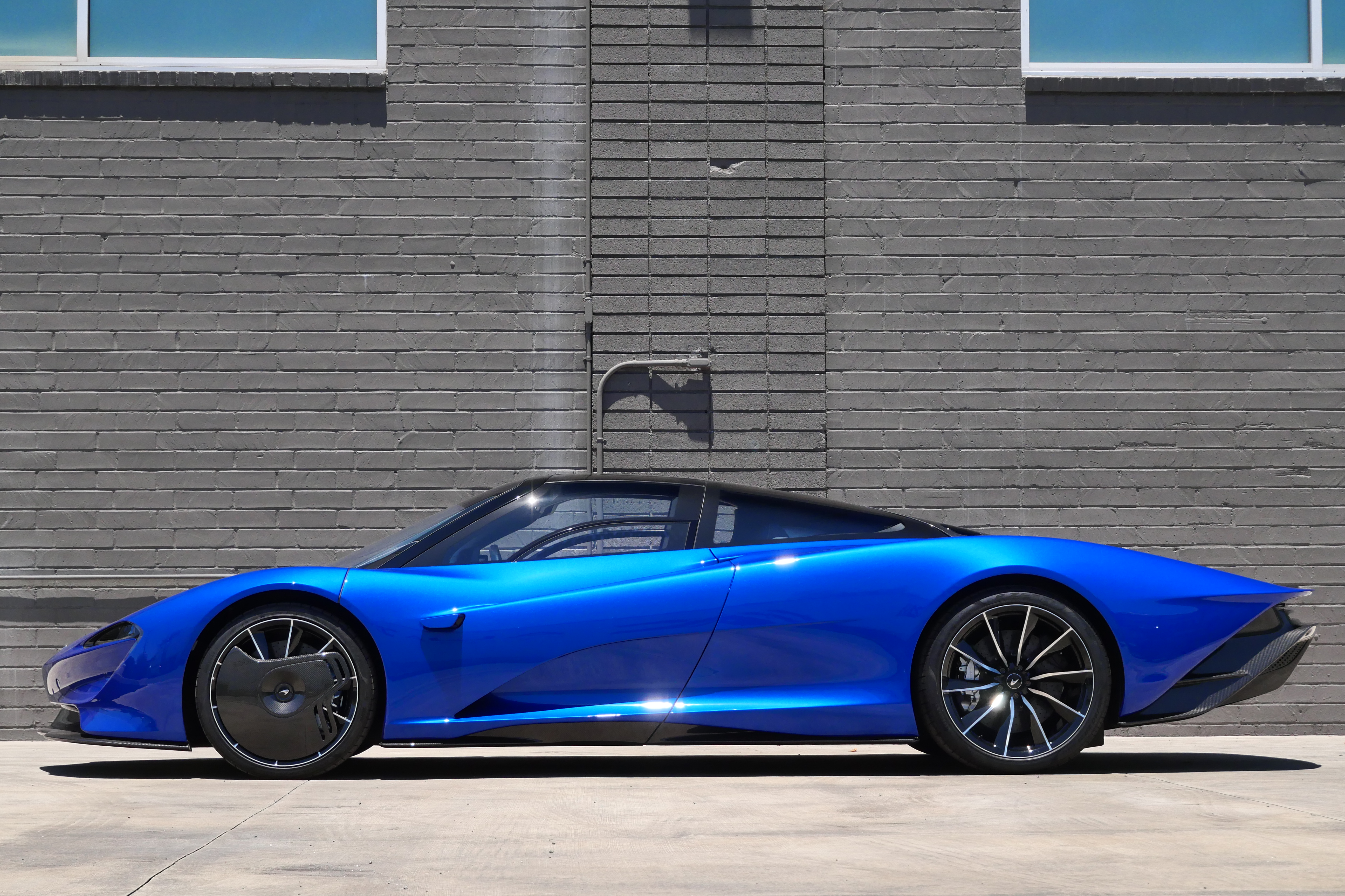 2020 McLaren Speedtail #97 Burton Blue (Sold) | Sandbox Motors