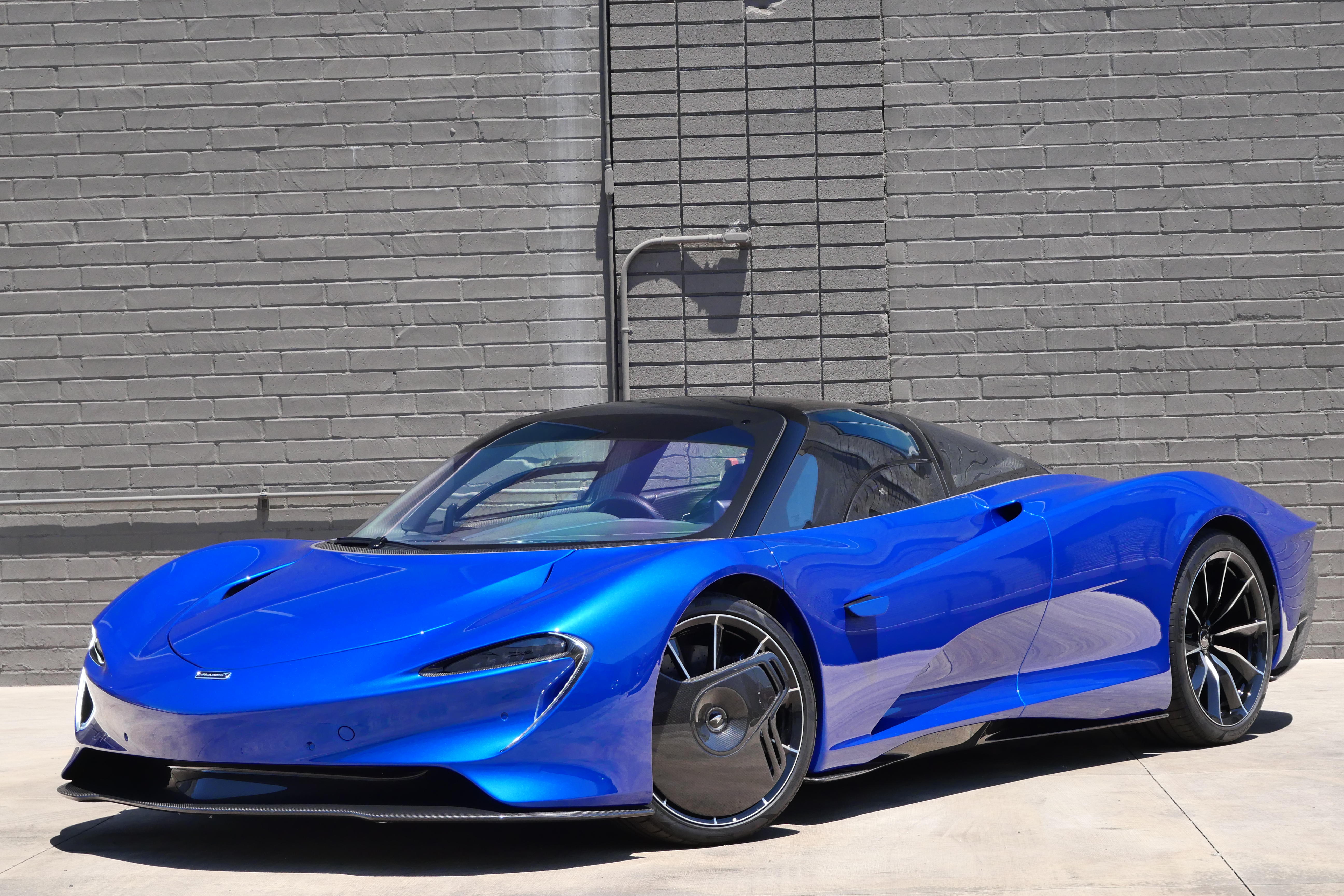 2020 McLaren Speedtail #97 Burton Blue (Sold) | Sandbox Motors