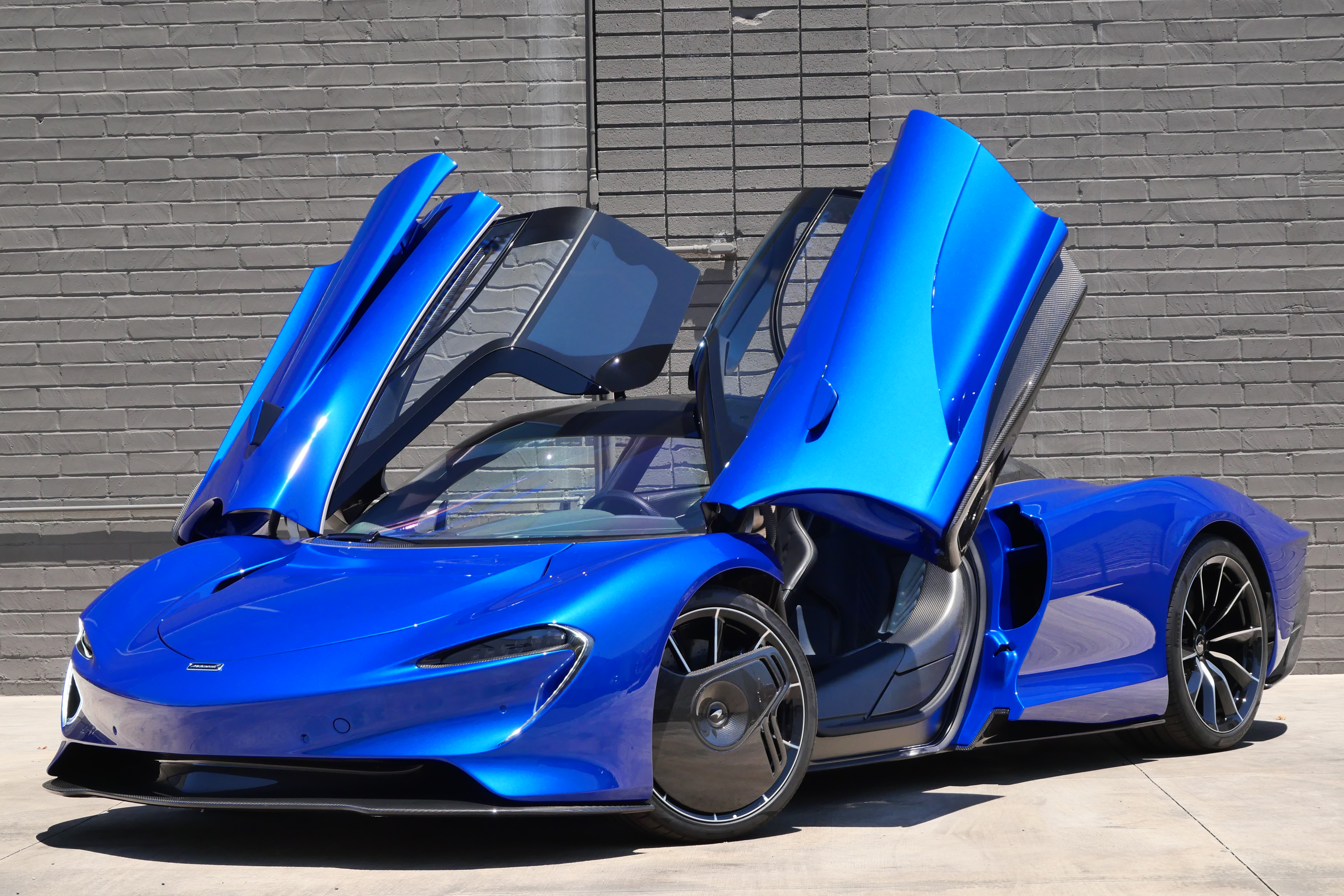 2020 McLaren Speedtail #97 Burton Blue (Sold) | Sandbox Motors