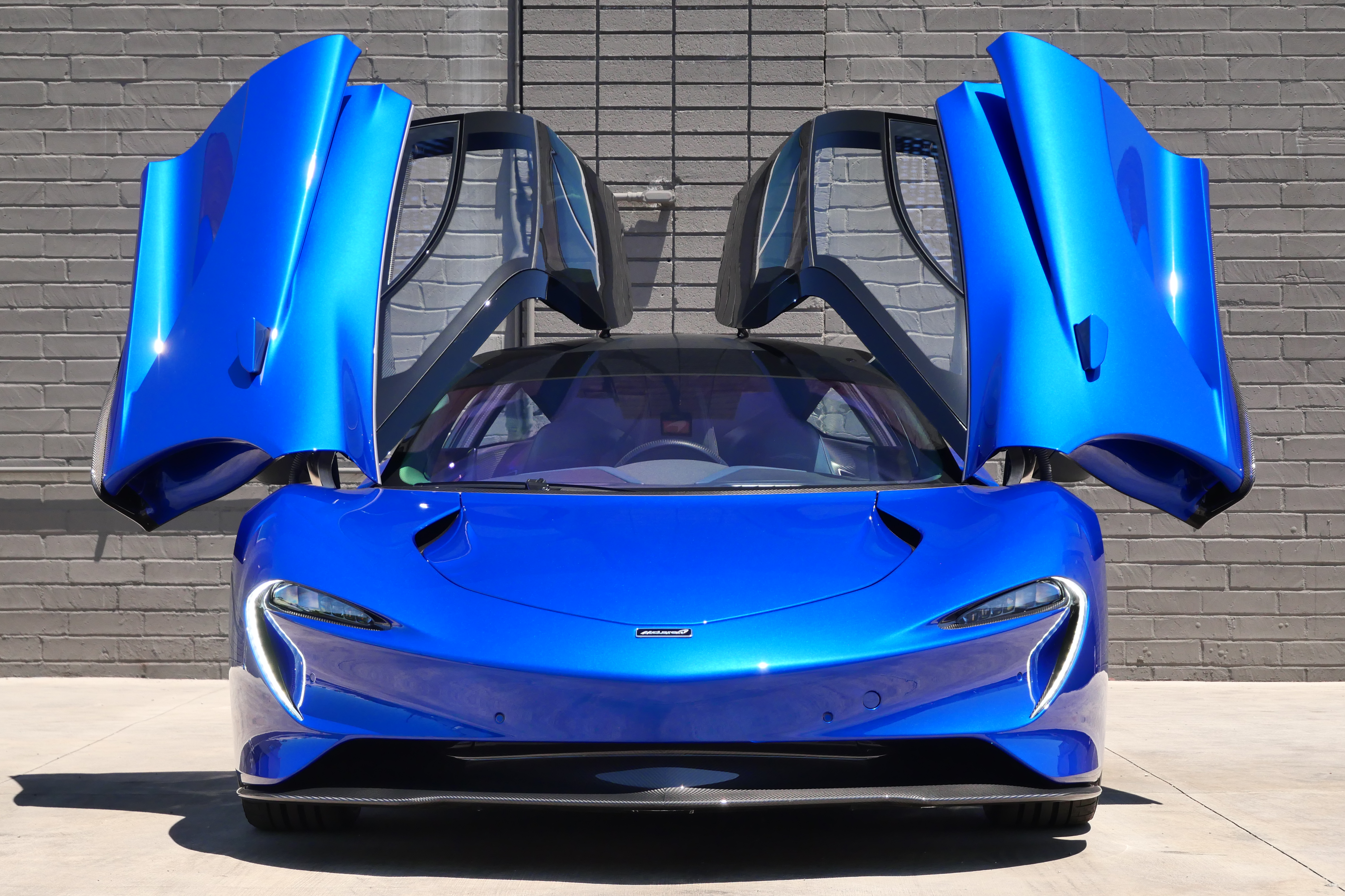 2020 McLaren Speedtail #97 Burton Blue (Sold) | Sandbox Motors