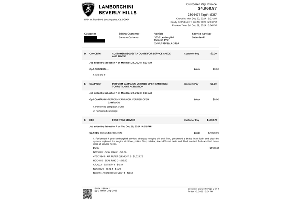 2020 Lamborghini Huracan EVO Spyder