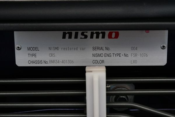 2001 Nissan Skyline GT-R R34 NISMO Clubman Race Spec (CRS) for sale by Sandbox Motors