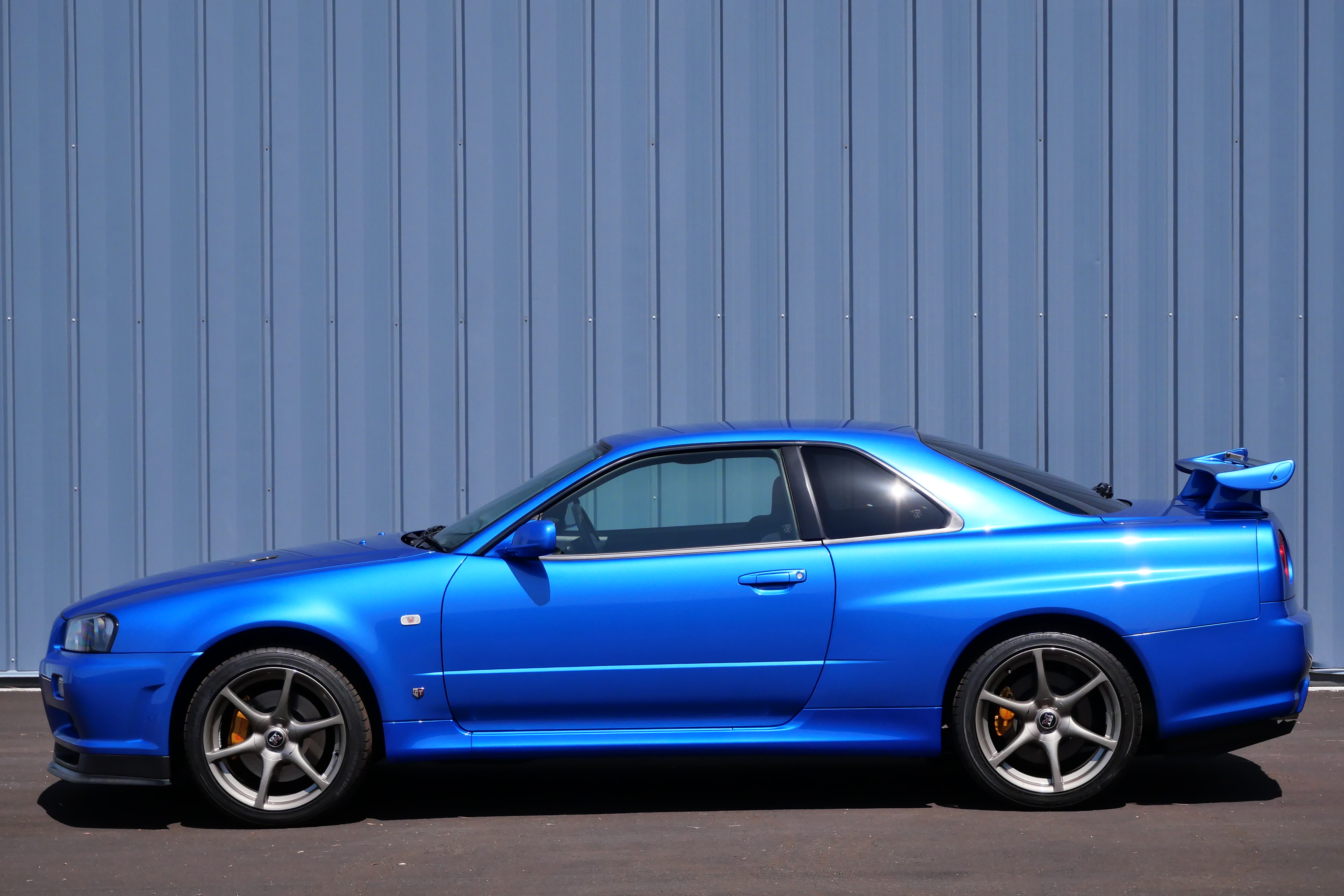 アイドロン スカイライン GT-R BNR34 V-spec II ブルー アイドロン スカイライン GT-R BNR34 V-spec II ブルー アイドロン