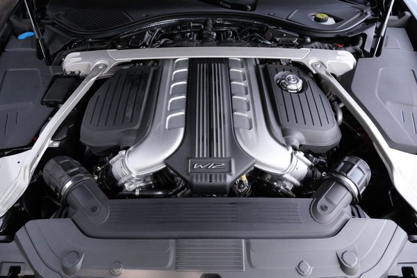 anthracite 6k-mile 2021 Bentley Continental GT W12 sold by Sandbox Motors