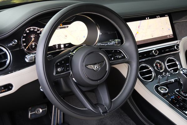 anthracite 6k-mile 2021 Bentley Continental GT W12 sold by Sandbox Motors