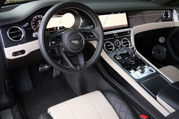 anthracite 6k-mile 2021 Bentley Continental GT W12 sold by Sandbox Motors