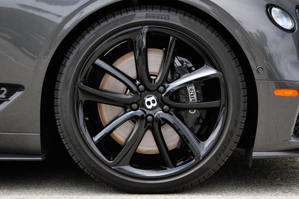 anthracite 6k-mile 2021 Bentley Continental GT W12 sold by Sandbox Motors