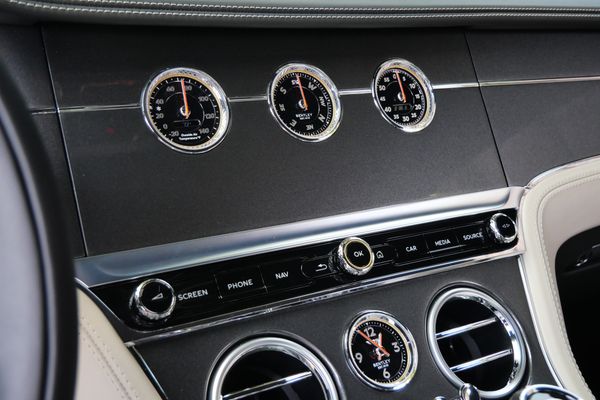 anthracite 6k-mile 2021 Bentley Continental GT W12 sold by Sandbox Motors