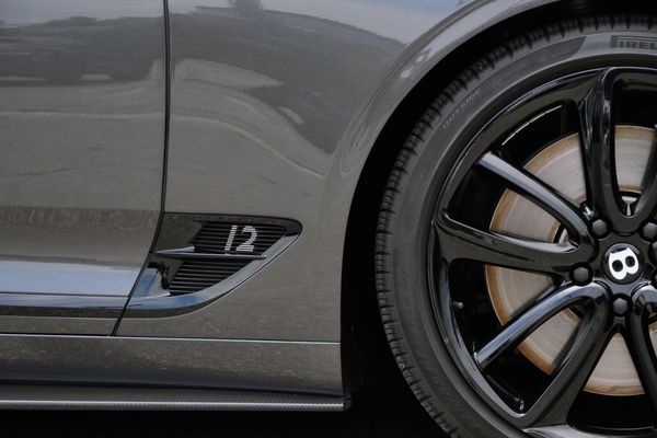 anthracite 6k-mile 2021 Bentley Continental GT W12 sold by Sandbox Motors