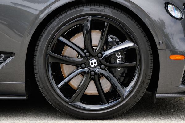 anthracite 6k-mile 2021 Bentley Continental GT W12 sold by Sandbox Motors