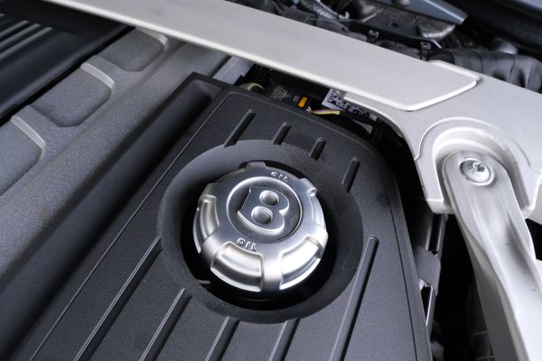 anthracite 6k-mile 2021 Bentley Continental GT W12 sold by Sandbox Motors