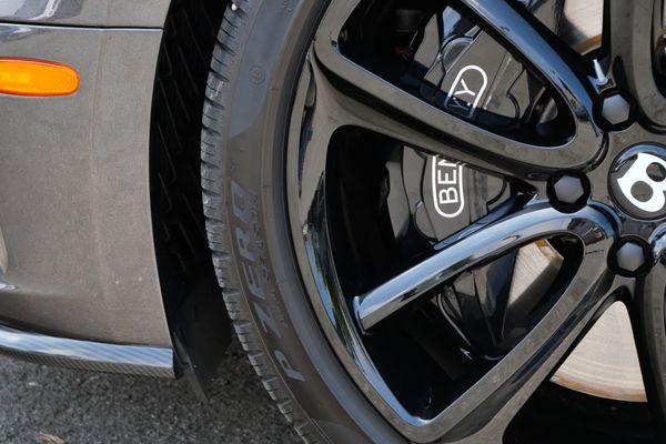 anthracite 6k-mile 2021 Bentley Continental GT W12 sold by Sandbox Motors