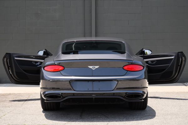 anthracite 6k-mile 2021 Bentley Continental GT W12 sold by Sandbox Motors