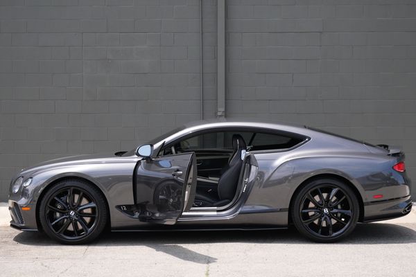 anthracite 6k-mile 2021 Bentley Continental GT W12 sold by Sandbox Motors